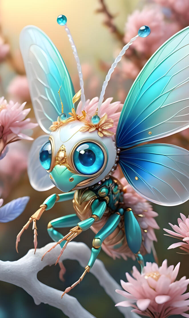 beautiful alien bug XII