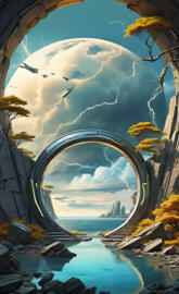 Paisagem Alienígena e o Círculo