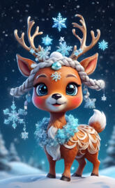 Stylish Cute Reindeer