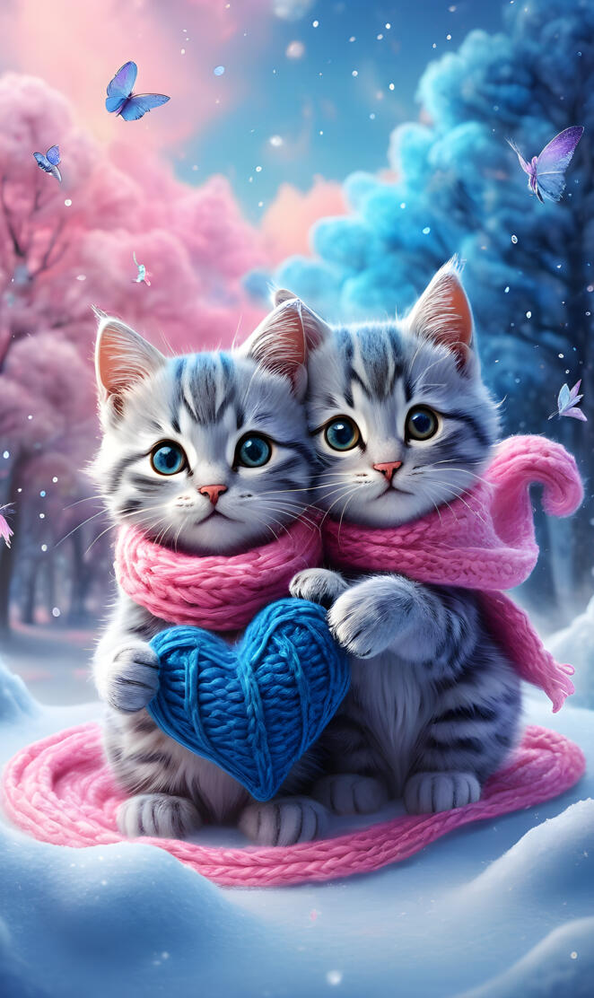little kittens wallpaper