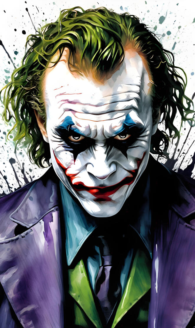 Joker 💬 "Pain? "2 Choices. Let It Break You Or Learn From Every Blow?