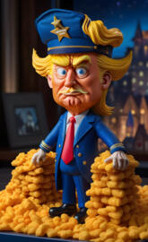 Donald Trump as Captain Crunch