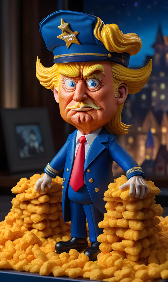 Donald Trump as Captain Crunch