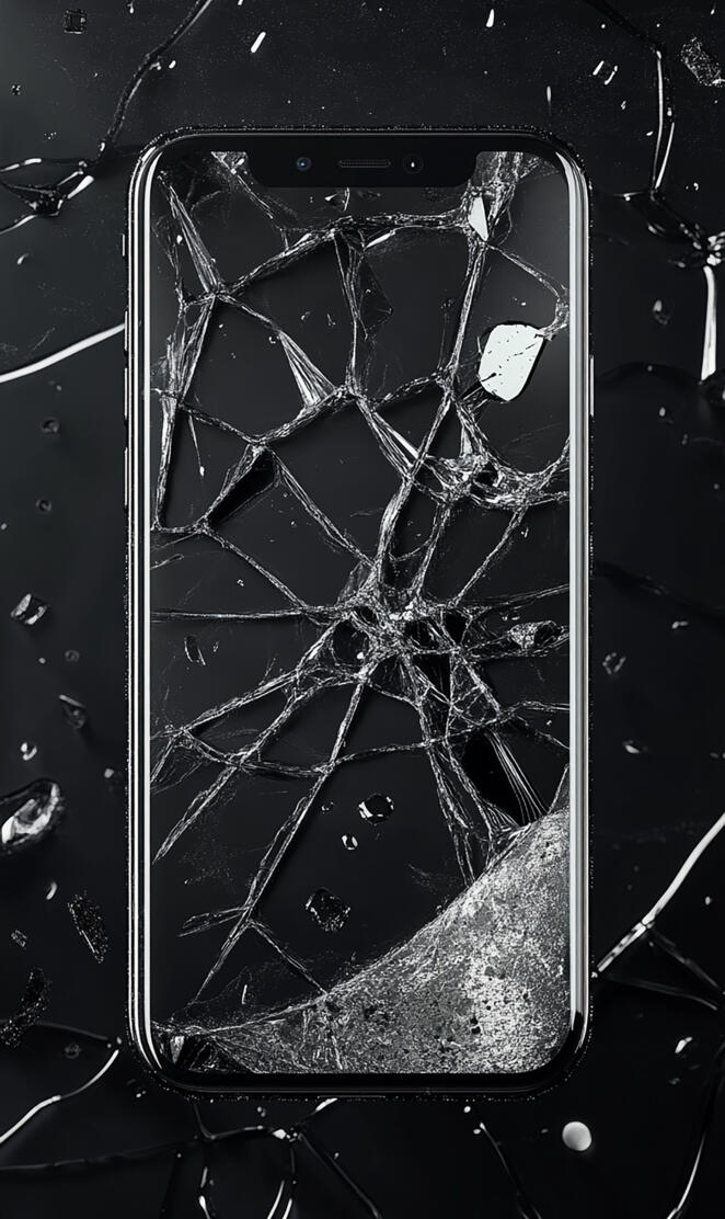 Shattered Glass Wallpaper