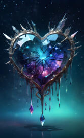 damaged fantasy heart