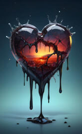 a broken heart