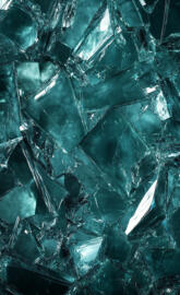 Shattered Elegance Broken Glass Wallpaper