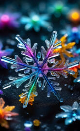 a close up of a purple flower