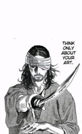 Think only about your art.