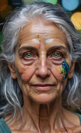 woman of art and wisdom