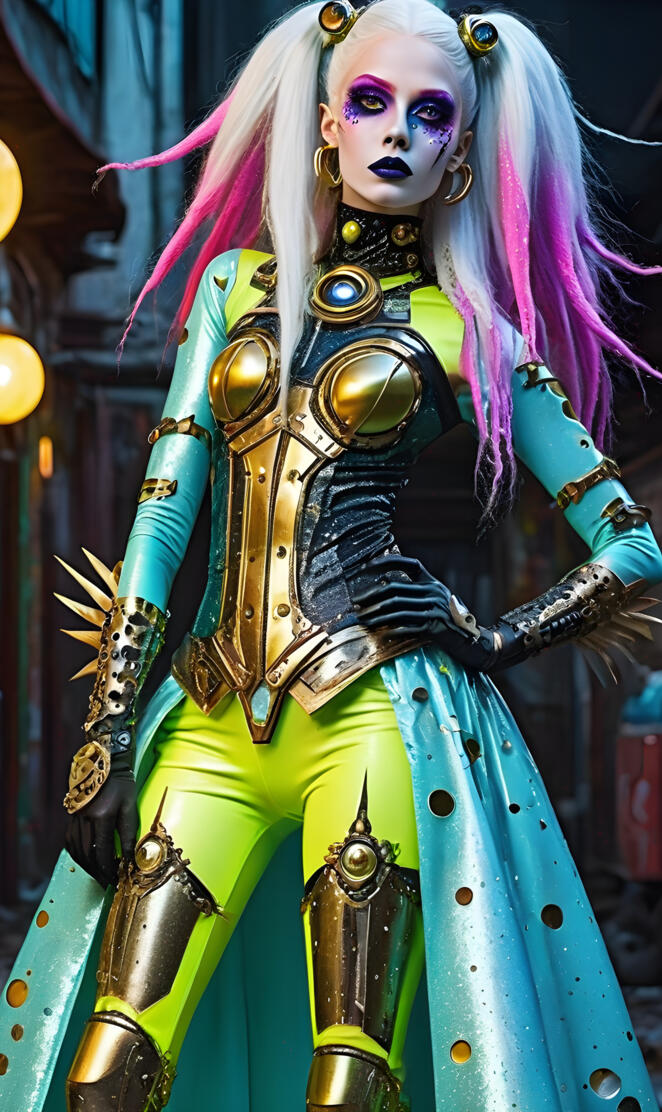 Pat McGrath in a garment