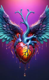 my heart beats and flutters