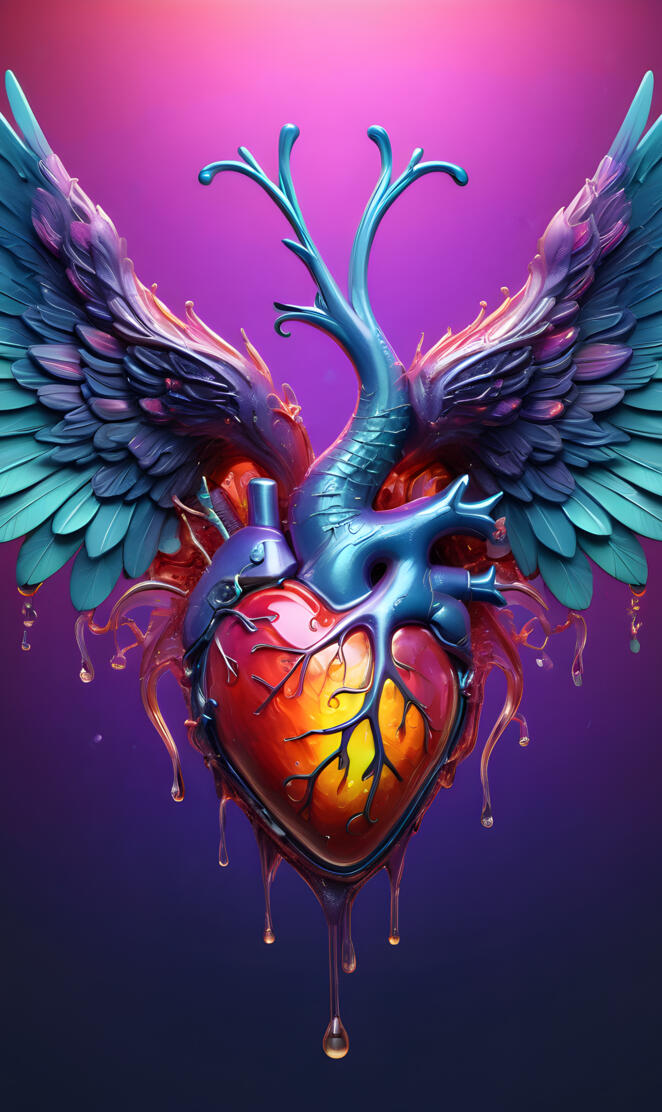 my heart beats and flutters