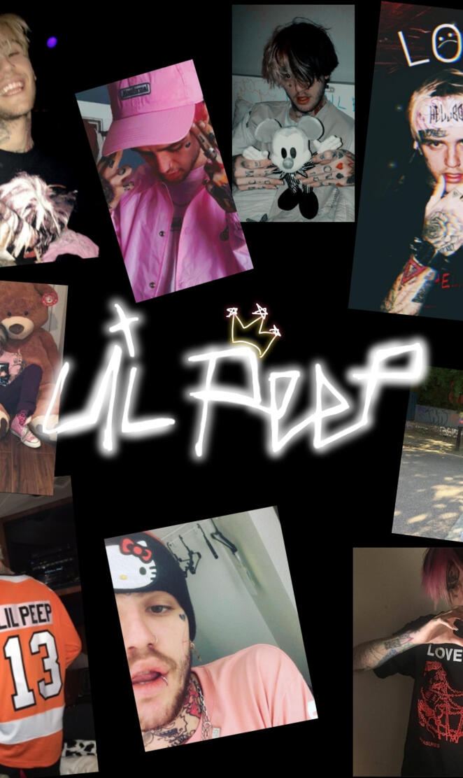 Lil peep collage