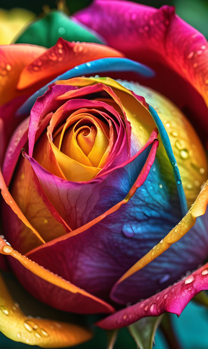 LGBTQ rose