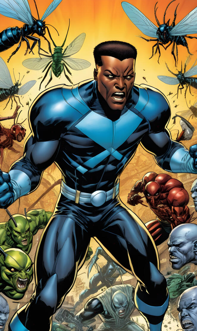 super hero fighting buds