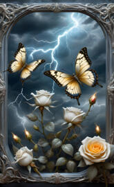 Thunderstorm butterfly