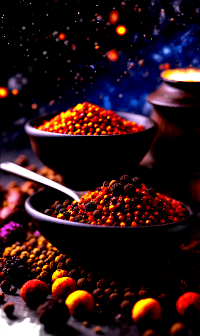 Celestial Pepper: A Journey into Galactic Flavor"