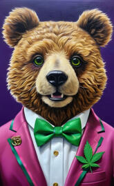 Bud Teddy fer Peace President