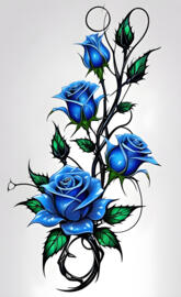 blue rose