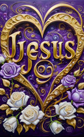 PURE LOVE, TRUE LOVE, JESUS IS KING.