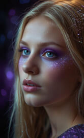 (portrait detailed face world fantasy serious Magical mystic  ) in bud