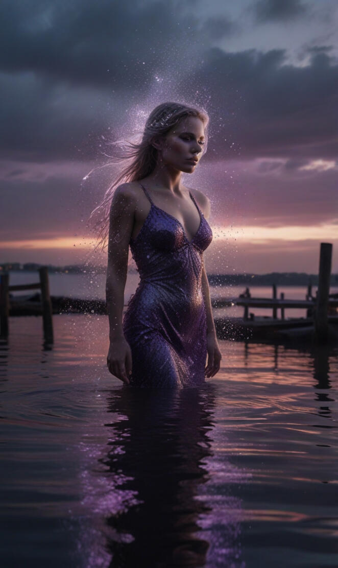 (portrait detailed face world fantasy serious Magical mystic  ) in bud