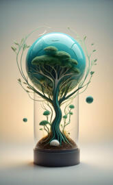 a seed of hope in a world without soil