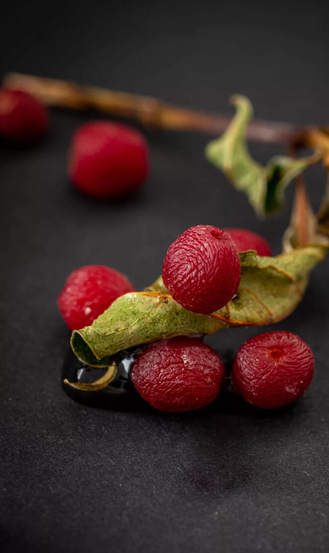 Red fruits