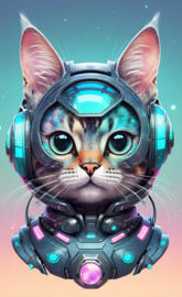 Color Pop Space Cats 3