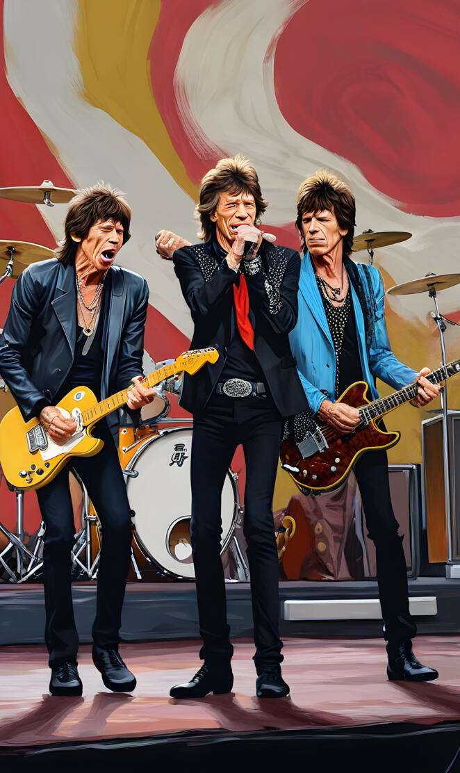 a group of people on a stage