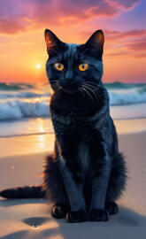 Balck cat