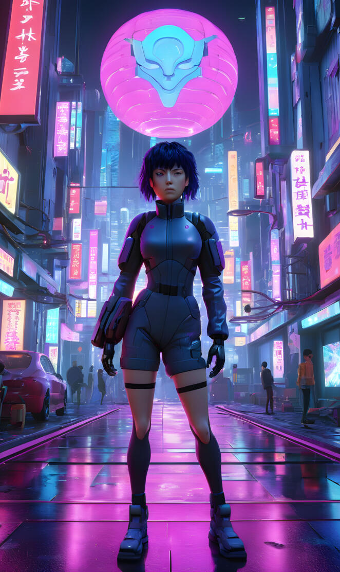 Ghost in the Shell in new Tokyo