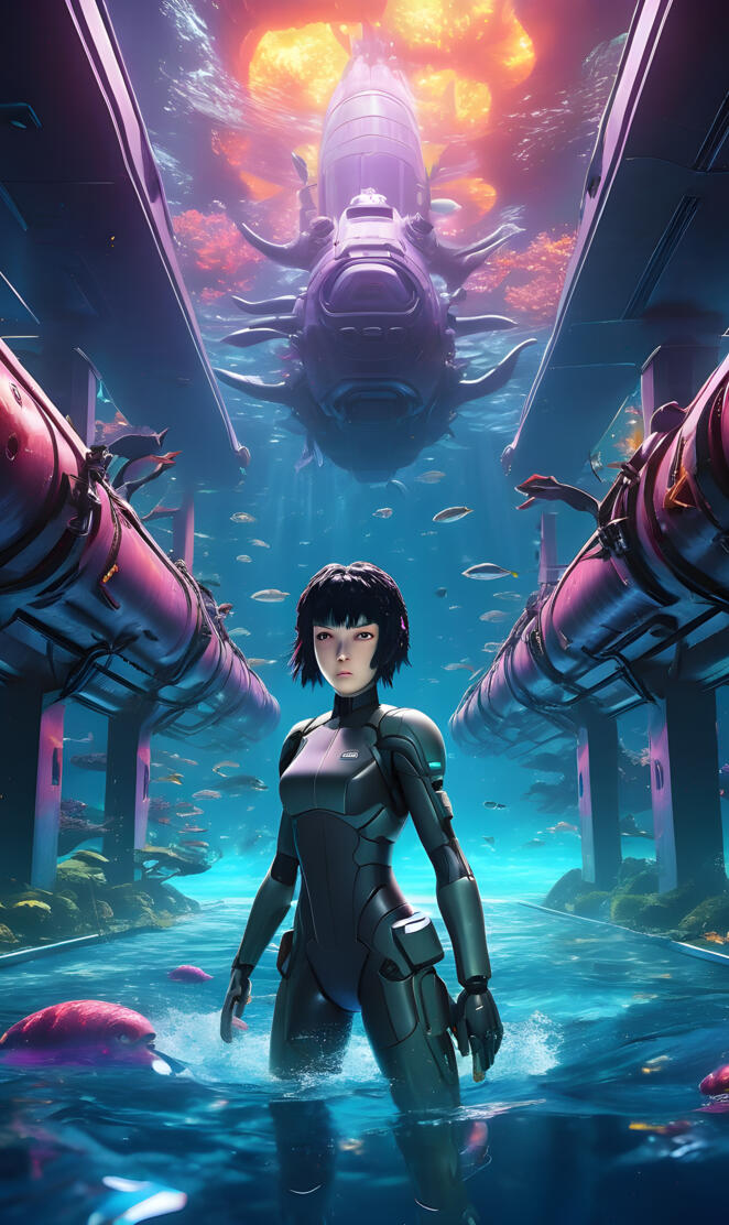 Ghost in a shell in a submarine 2