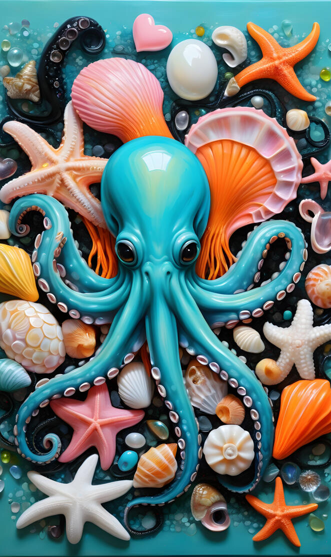 Blue Octopus