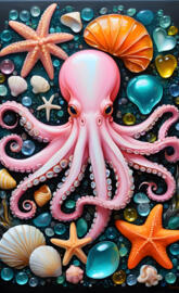 Pink Octopus
