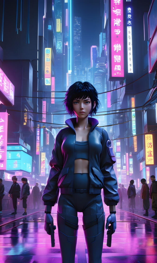 Ghost in the Shell in new Tokyo 3