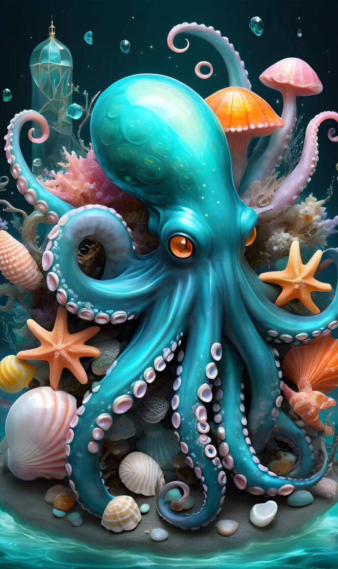 Blue Octopus