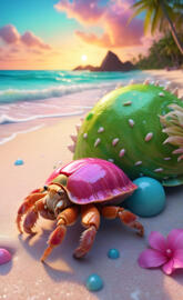Hermit crab