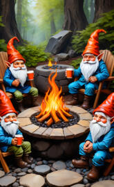 campfire gnomes