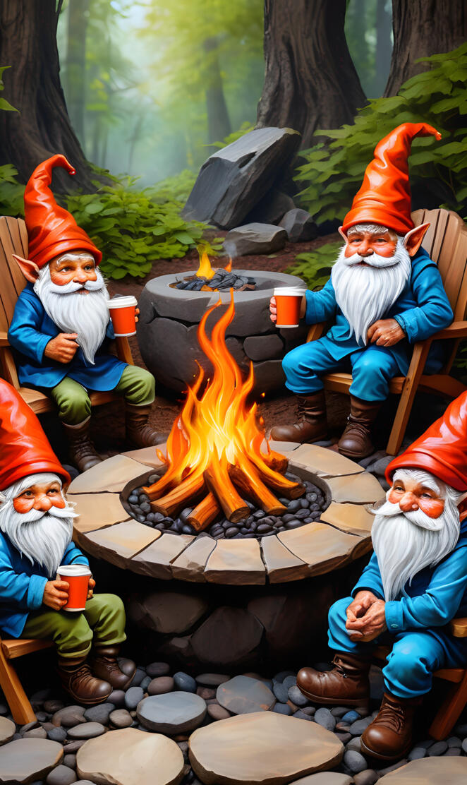 campfire gnomes