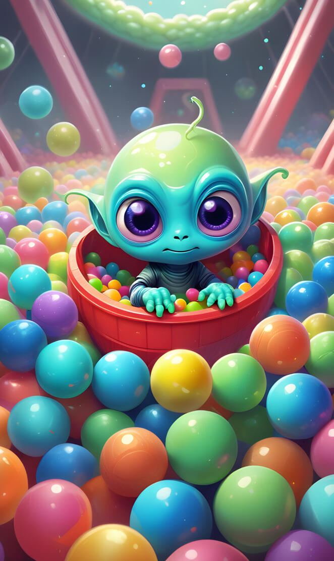 Adorable Lil Alien
