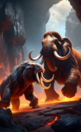 Sabre vs. Duranged Mammoth