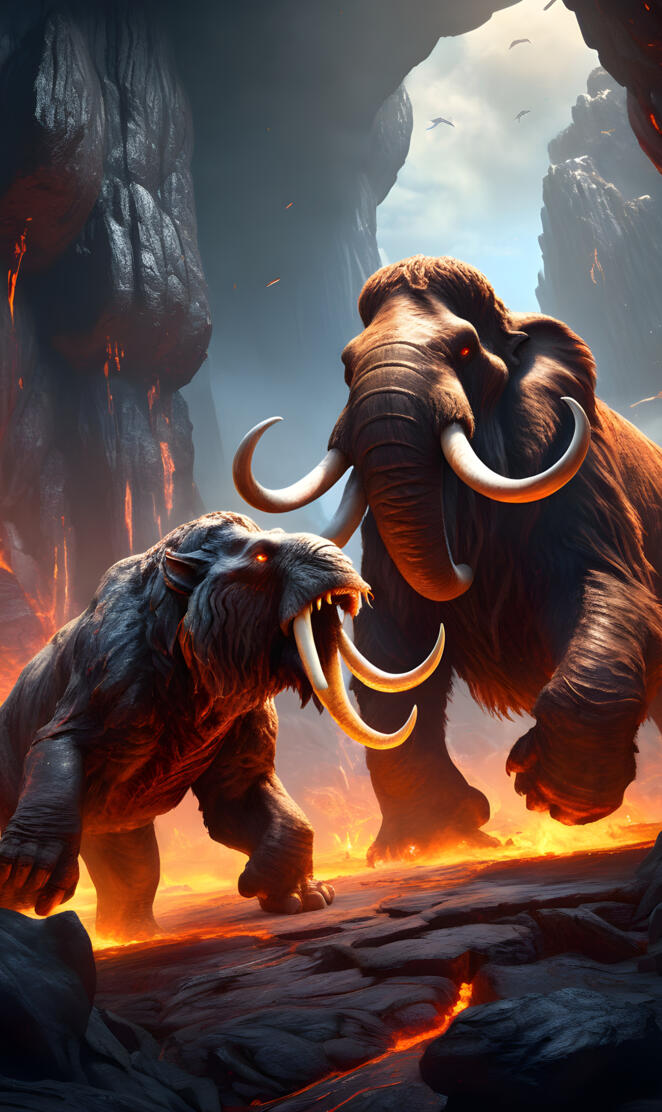 Sabre vs. Duranged Mammoth