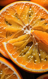 sliced citrus