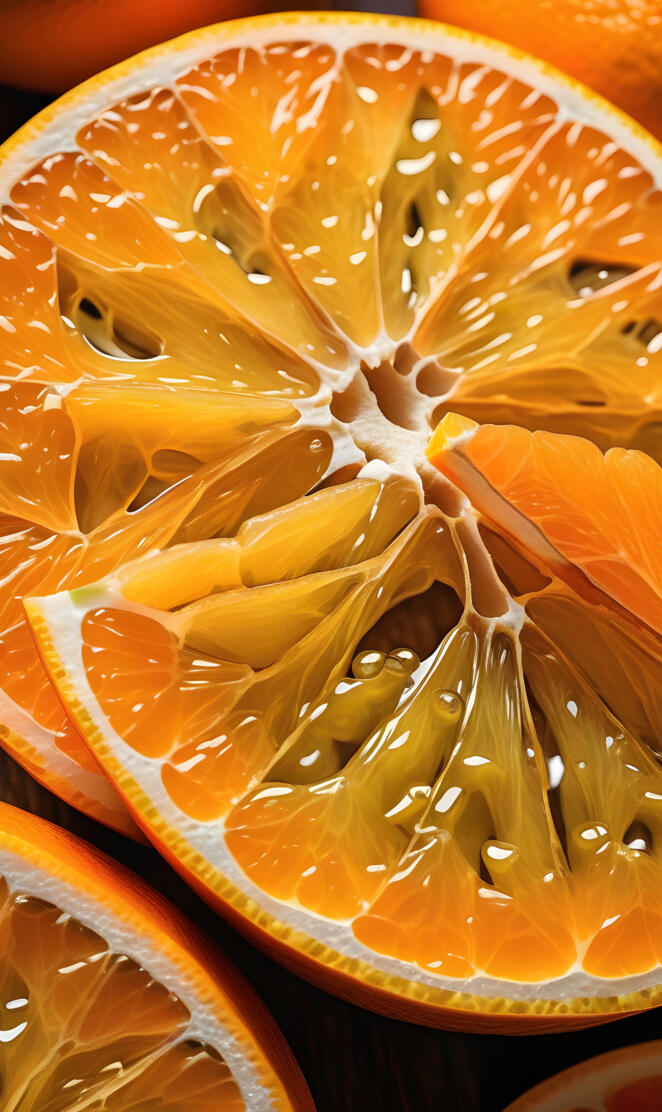sliced citrus
