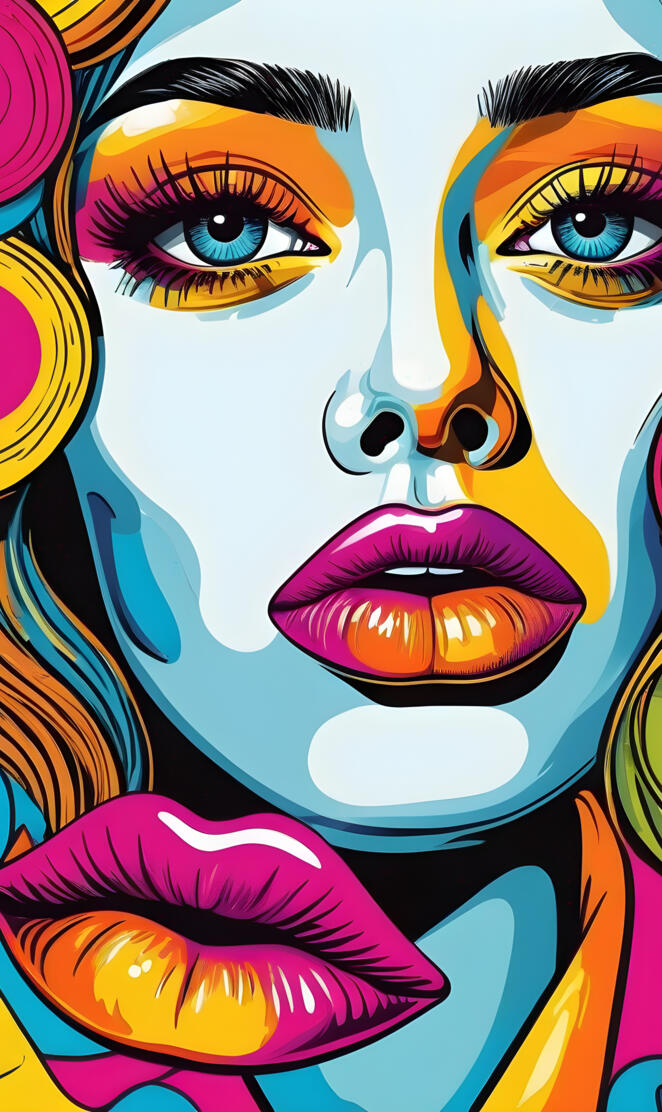 cool rainbow girl wallpaper 🤩 🌈