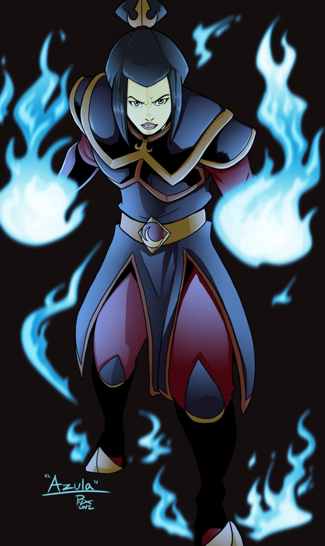 Azula bending