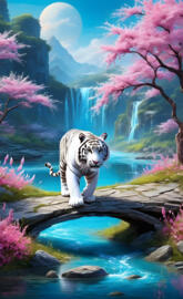 surreal world bangle tiger
