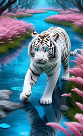 white bangle tiger